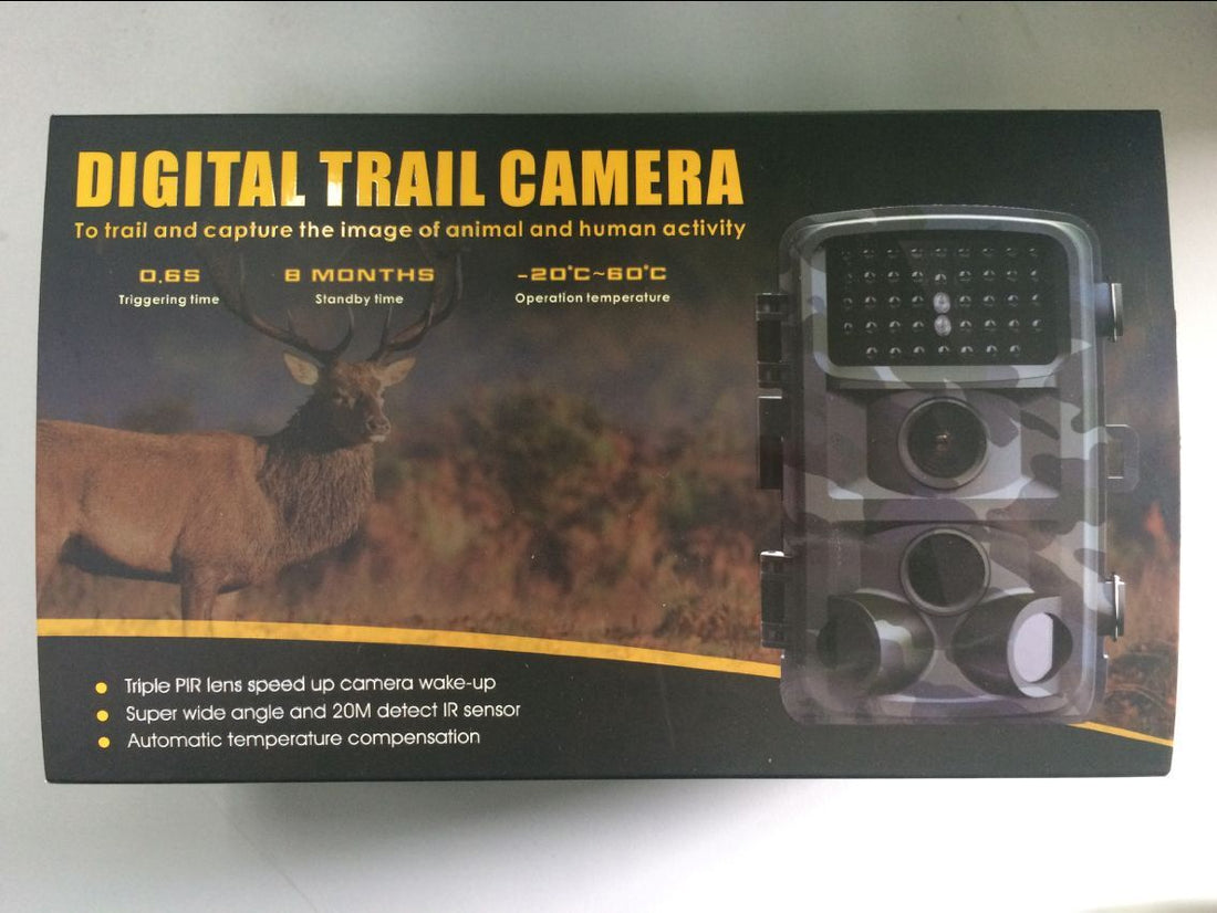 Wildlife Hunting Camera for Outdoor Monitoring and Motion Detection