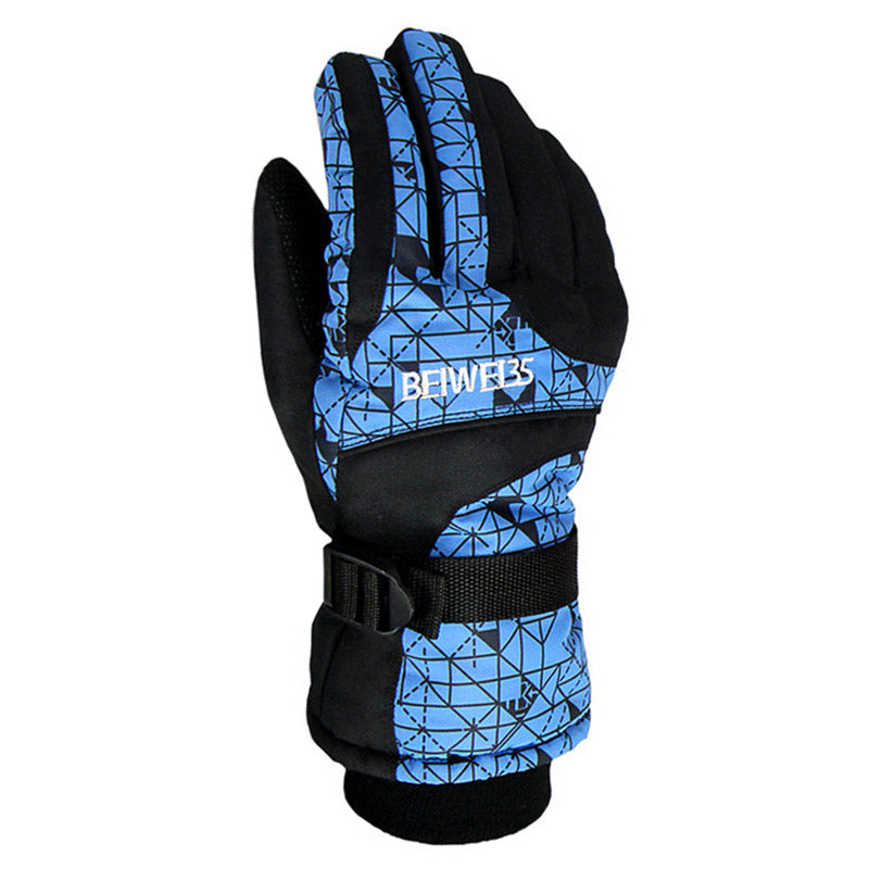 Insulated Winter Ski Gloves for Cold Weather and Snow Sports