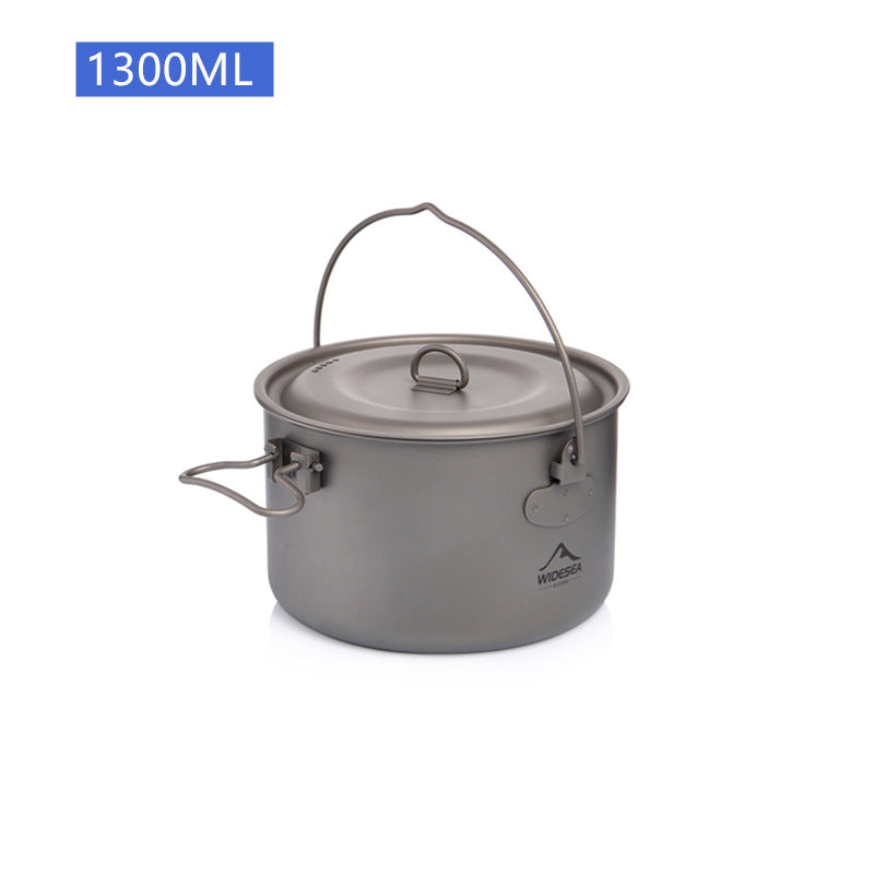 Ultra-Light Foldable Cookware Set for Outdoor Camping and Hiking