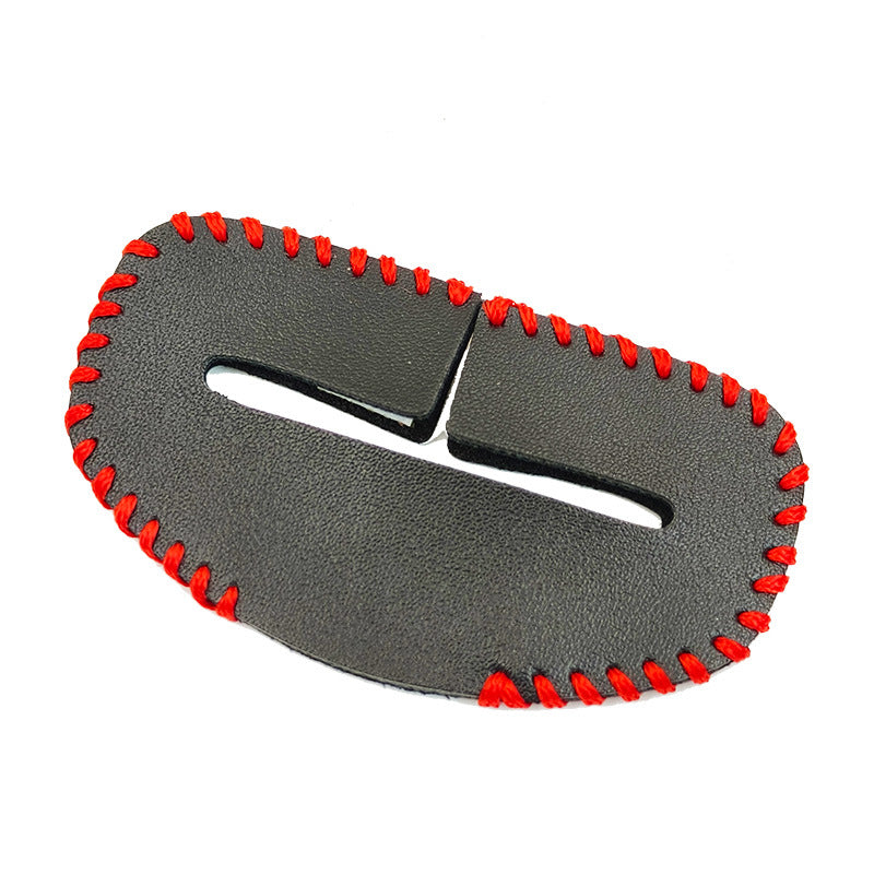 Car Seat Belt Bayonet Latch Protective Leather Cover