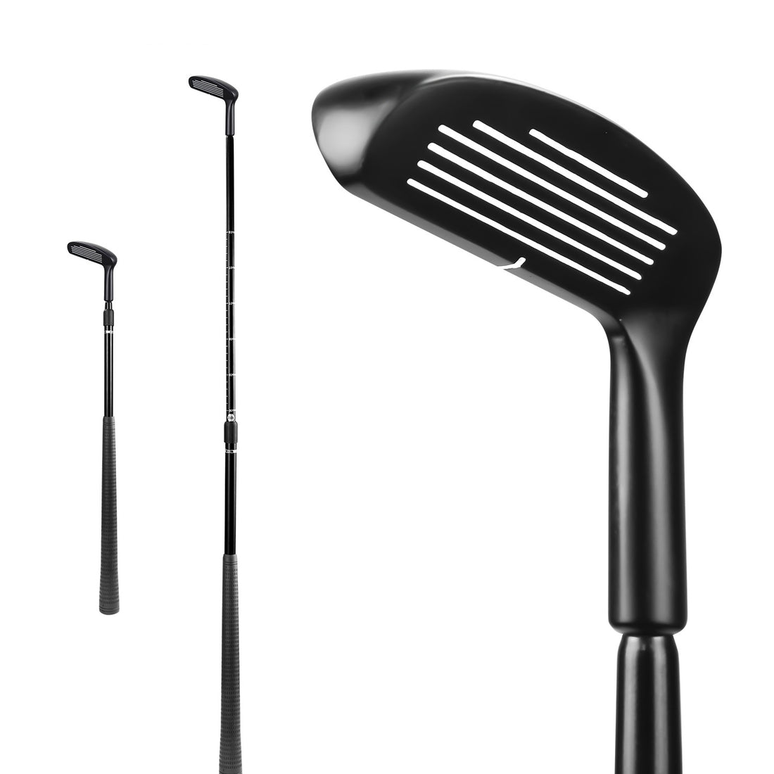 Double-Sided Zinc Alloy Telescopic Golf Club for Practice