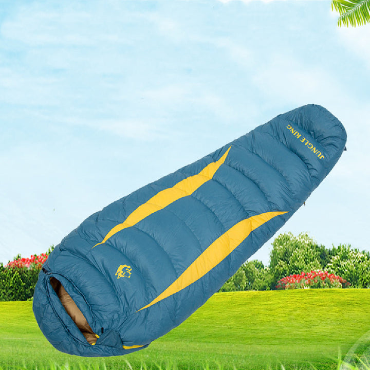 Outdoor Thickened Down-Filled Camping Sleeping Bag