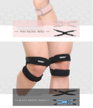 Sports Silicone Patella Belt Breathable Knee Support for Running and Basketball