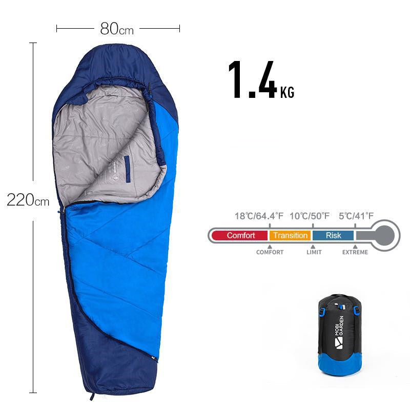Thickened Mummy Sleeping Bag for Winter Outdoor Camping
