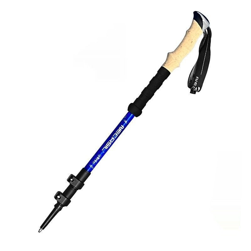 Outdoor Telescopic 3-Section Trekking Poles for Unisex Hiking