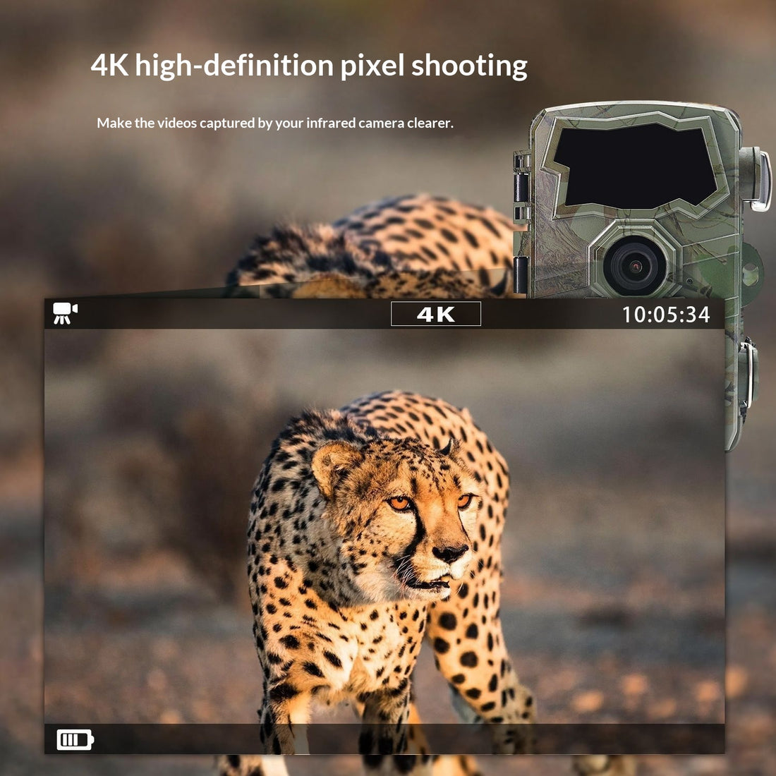 Wi-Fi Hunting Camera for Outdoor Scientific Research with Motion-Activated Monitoring