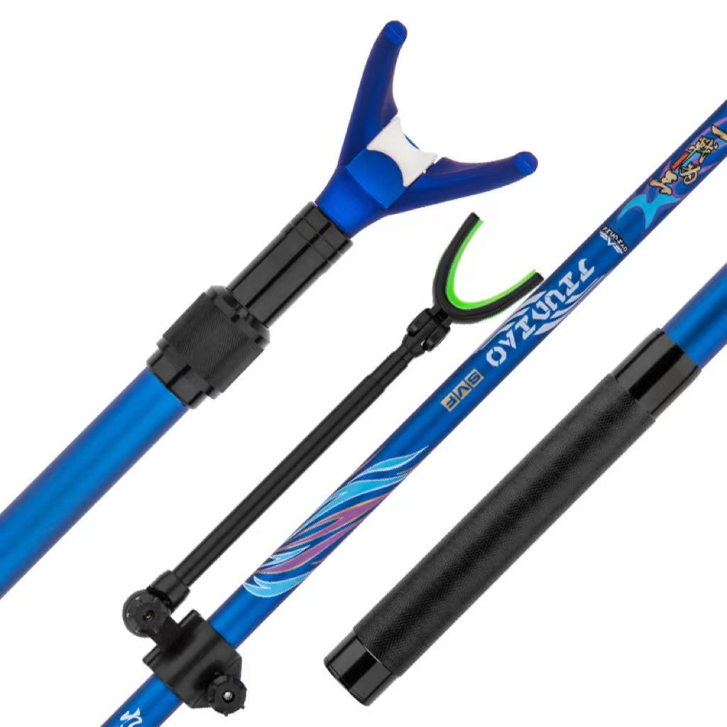 Carbon Fiber Battery Rod Holder for Fishing Support