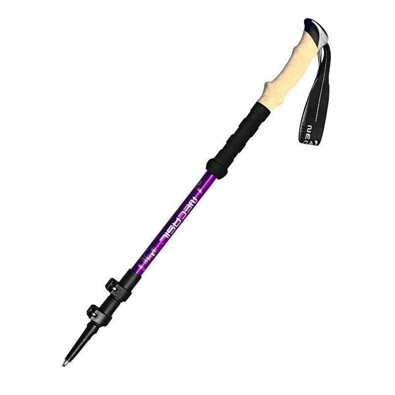 Outdoor Telescopic 3-Section Trekking Poles for Unisex Hiking