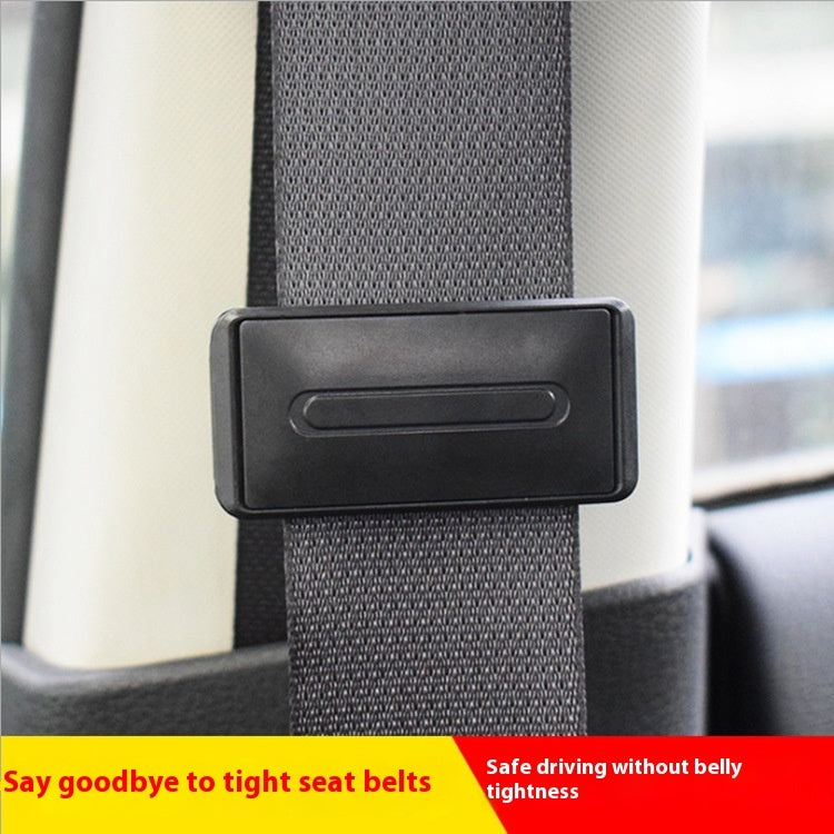 Car Seat Belt Adjustment and Holder Clip