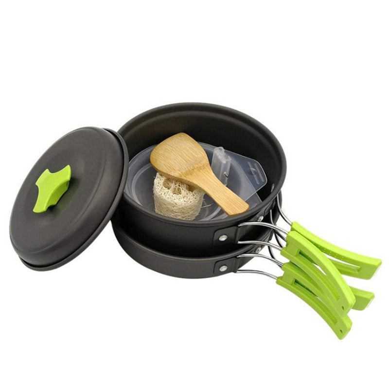 Outdoor Camping Cookware Set for 1–2 People