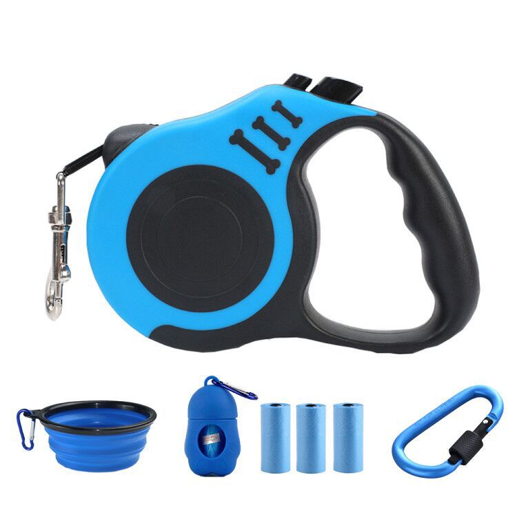 Automatic Retractable Pet Leash and Traction Rope Set