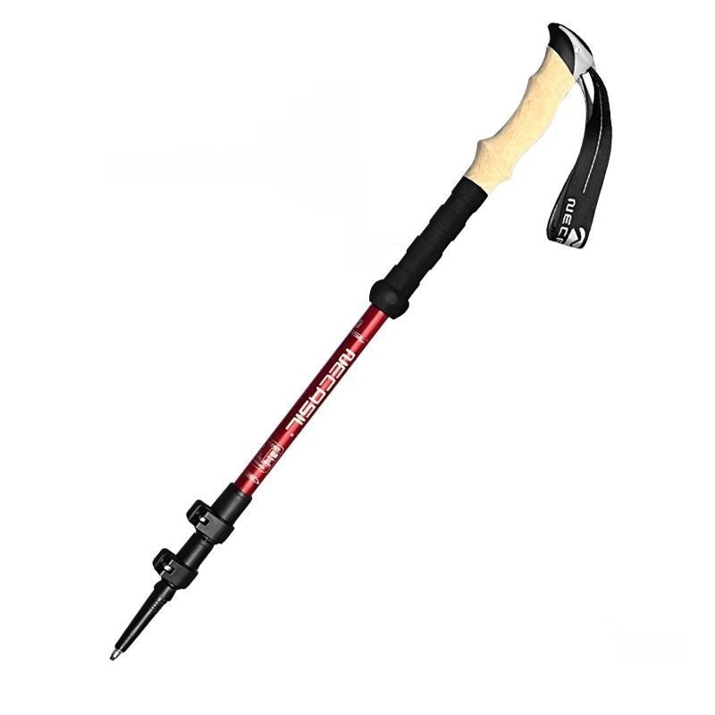 Outdoor Telescopic 3-Section Trekking Poles for Unisex Hiking