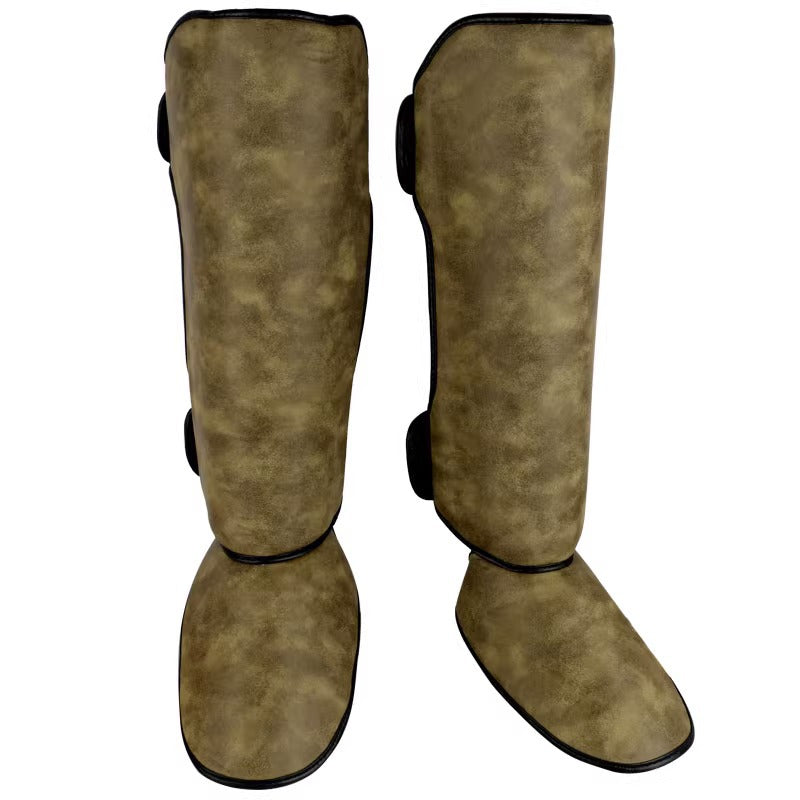 Thickened Shin Guards for Fighting and Boxing Protection
