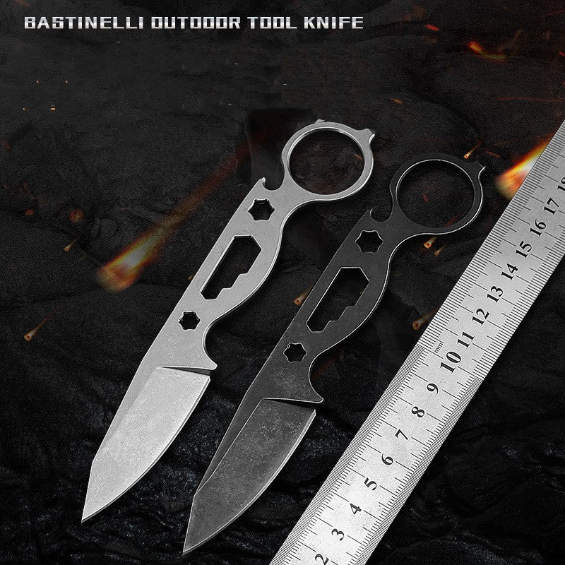 Wilderness Survival Small Straight Knife Pocket Hunting Knife