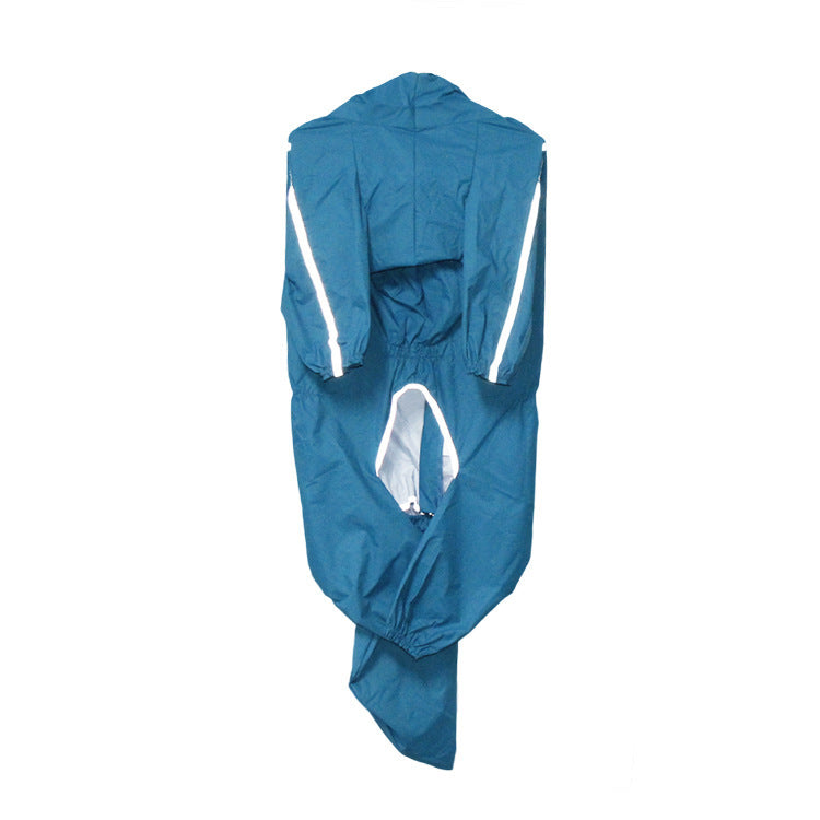 Pet Raincoat with Tail Cover
