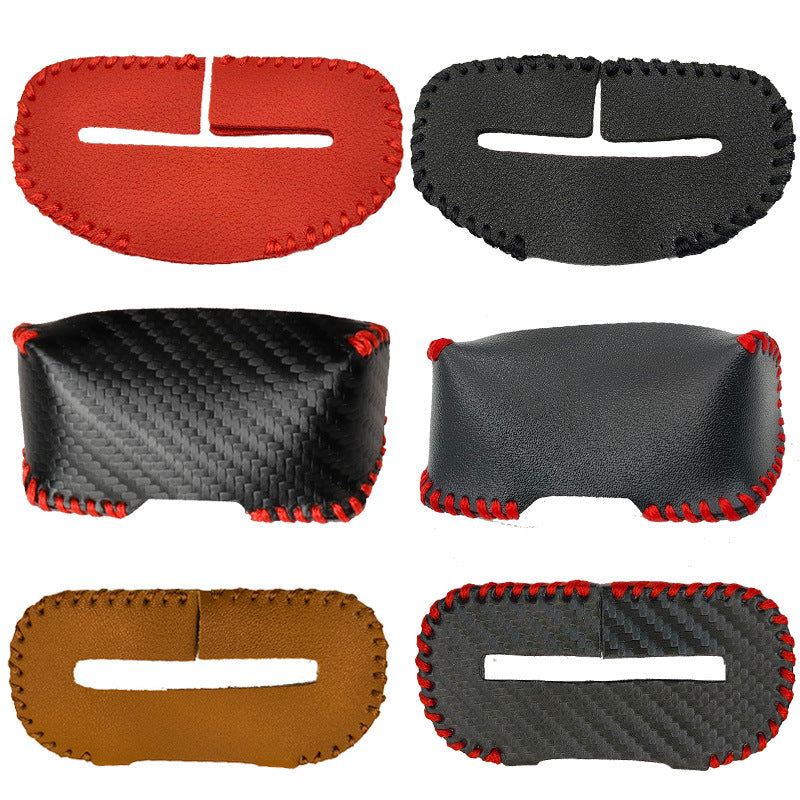 Car Seat Belt Bayonet Latch Protective Leather Cover