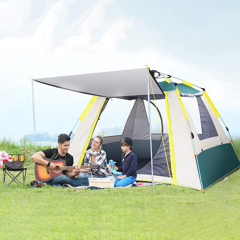 Instant-Setup Waterproof Camping Tent – 2–3 Person Outdoor Shelter