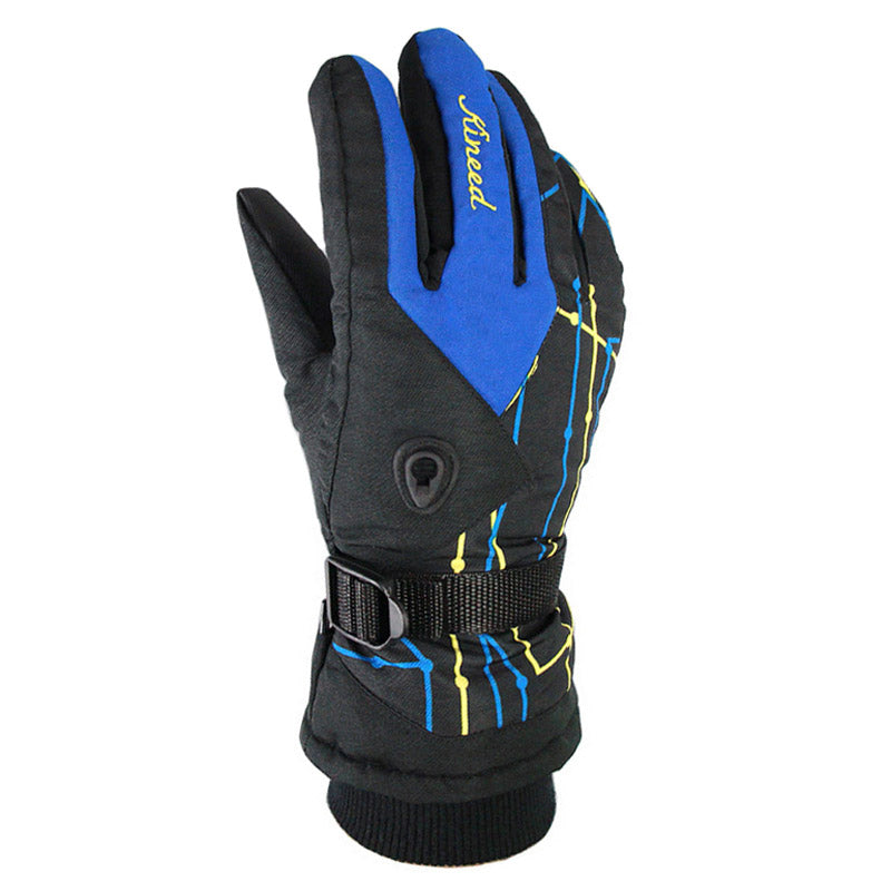 Insulated Winter Ski Gloves for Cold Weather and Snow Sports