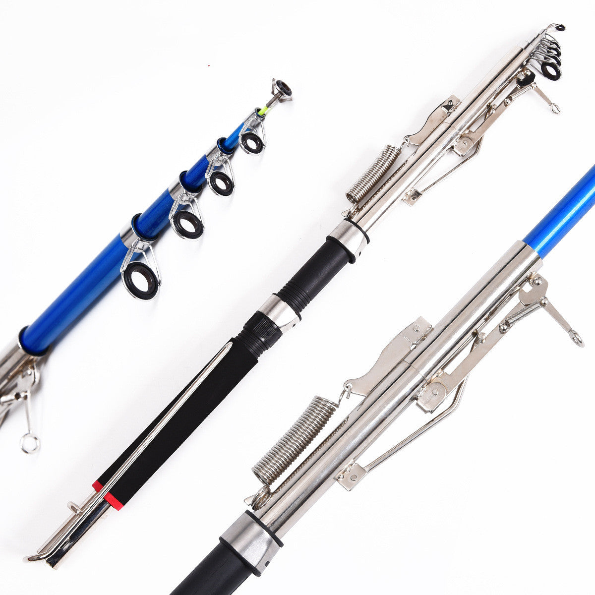 Self-Lifting Throwing Fishing Rod with Complete Fishing Gear