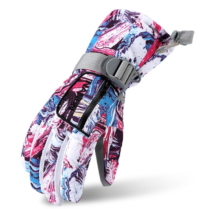 Insulated Ski Gloves for Winter Sports and Cold Weather