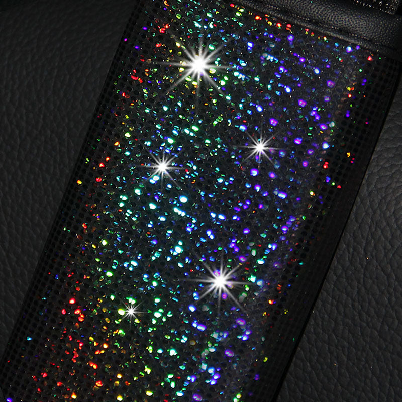 Colorful Star Gilded Leather Car Seat Belt Shoulder Cover