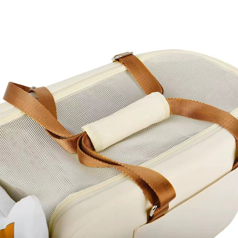 One-Shoulder Portable Outdoor Pet Travel and Bed Case