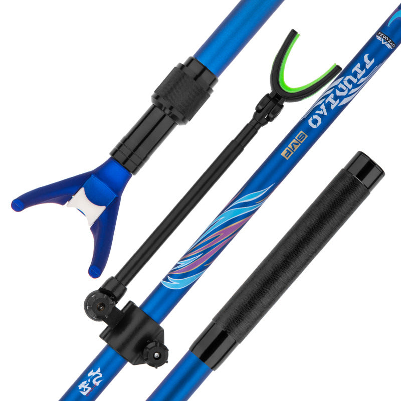 Carbon Fiber Battery Rod Holder for Fishing Support