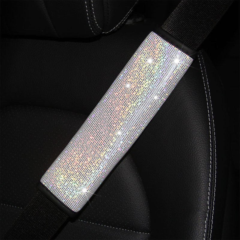Colorful Star Gilded Leather Car Seat Belt Shoulder Cover