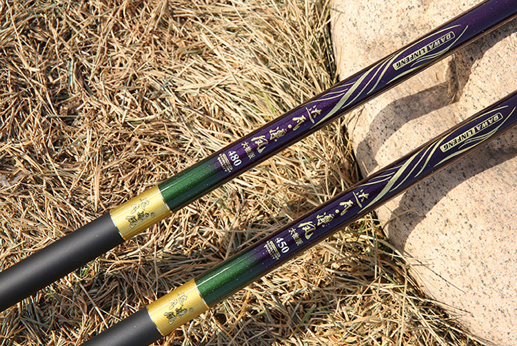 High Carbon 6H19 Tune Light Hard Black Pit Short Pitch Fishing Rod