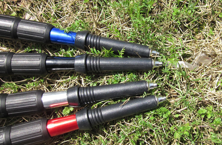 Ski Pole Accessories with Tungsten Steel Rod Tips for Durability