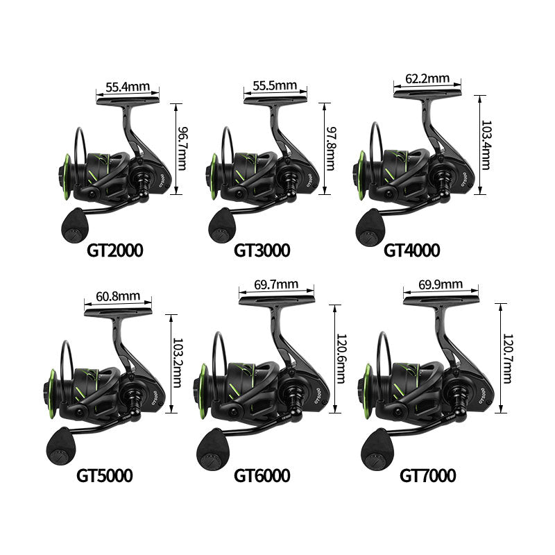 Full Metal Fishing Reel for Durability and Smooth Performance