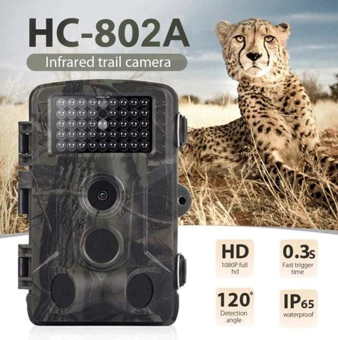 Wildlife Hunting Camera for Outdoor Monitoring and Motion Detection