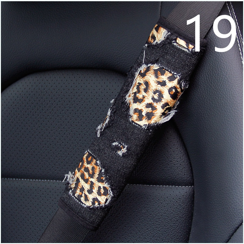 Ethnic Style Seat Belt Shoulder Cover For All Seasons