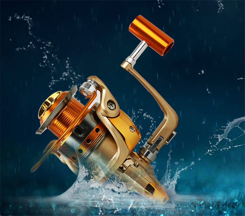 Metal Head Rocker Spinning Fishing Reel for Sea Rods