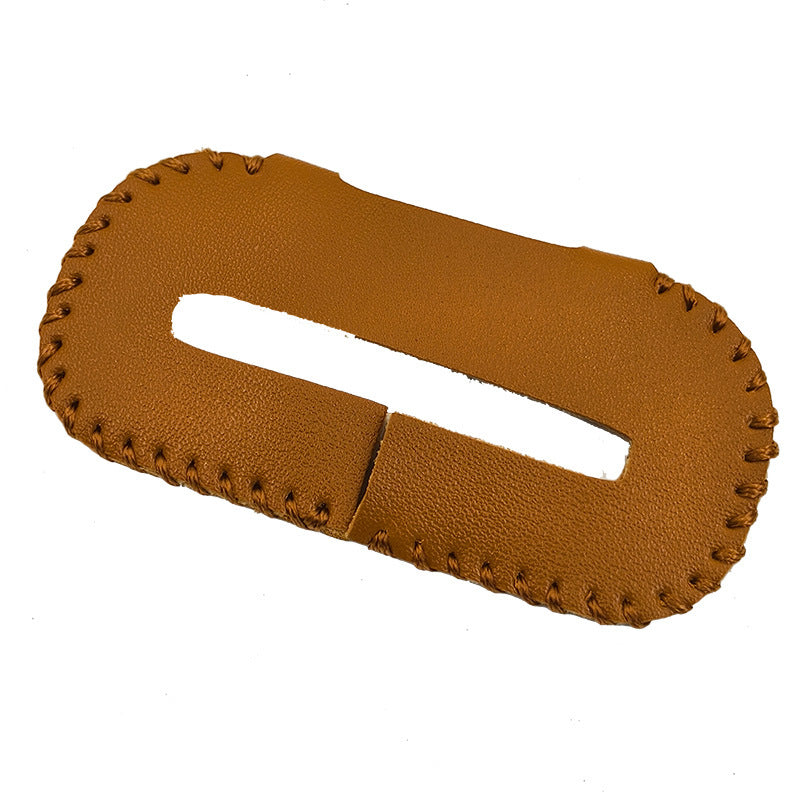 Car Seat Belt Bayonet Latch Protective Leather Cover