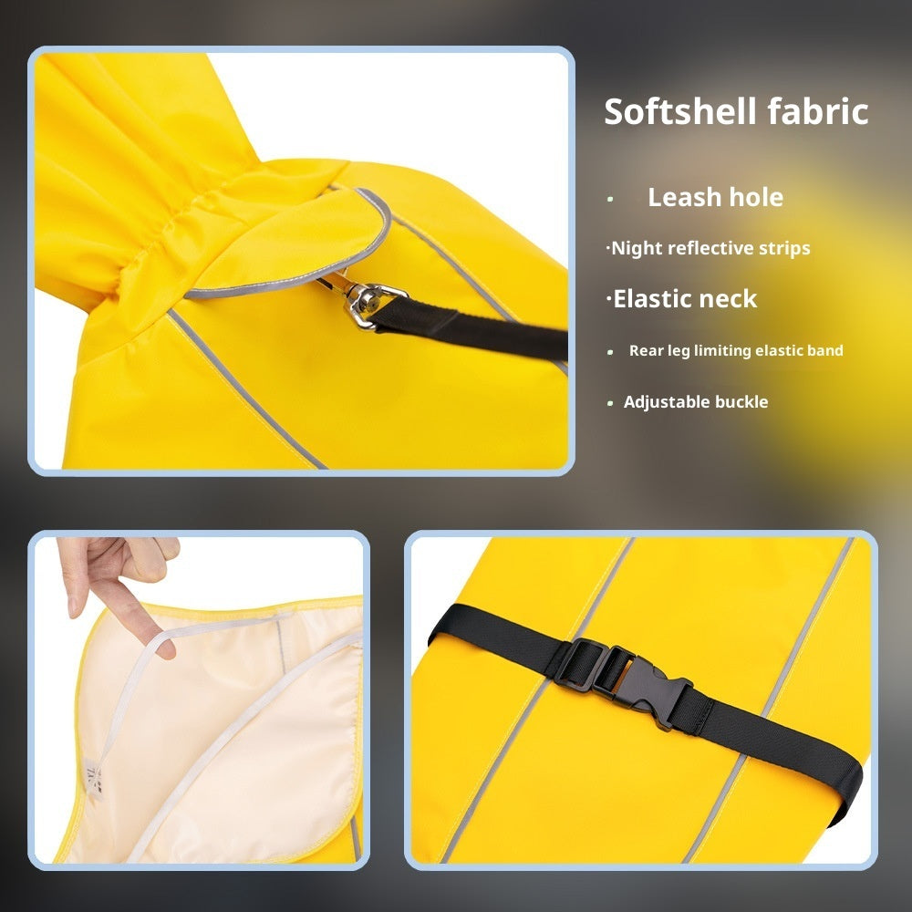 Waterproof Outdoor Pet Raincoat