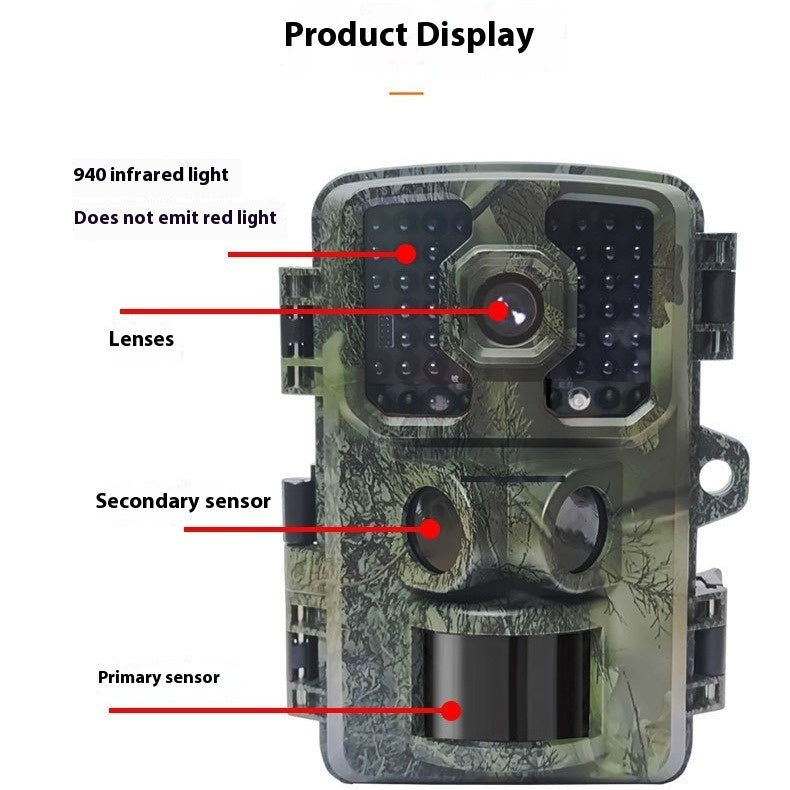 DL003 1080P HD Hunting Camera for Outdoor Wildlife Tracking
