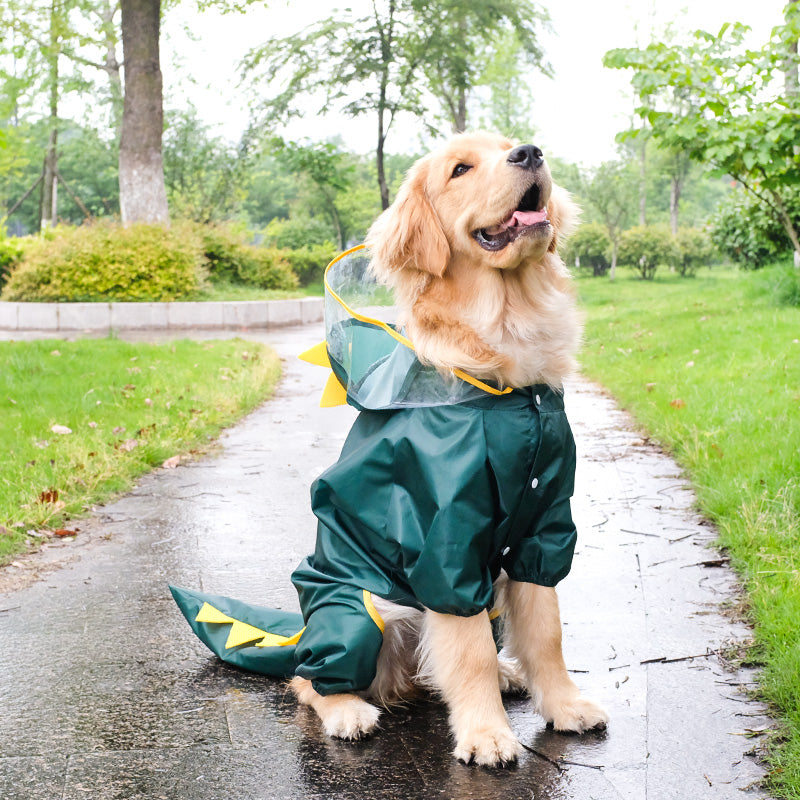 All-Inclusive Four-Legged Waterproof Pet Raincoat