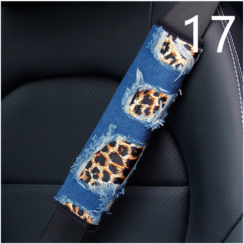 Ethnic Style Seat Belt Shoulder Cover For All Seasons