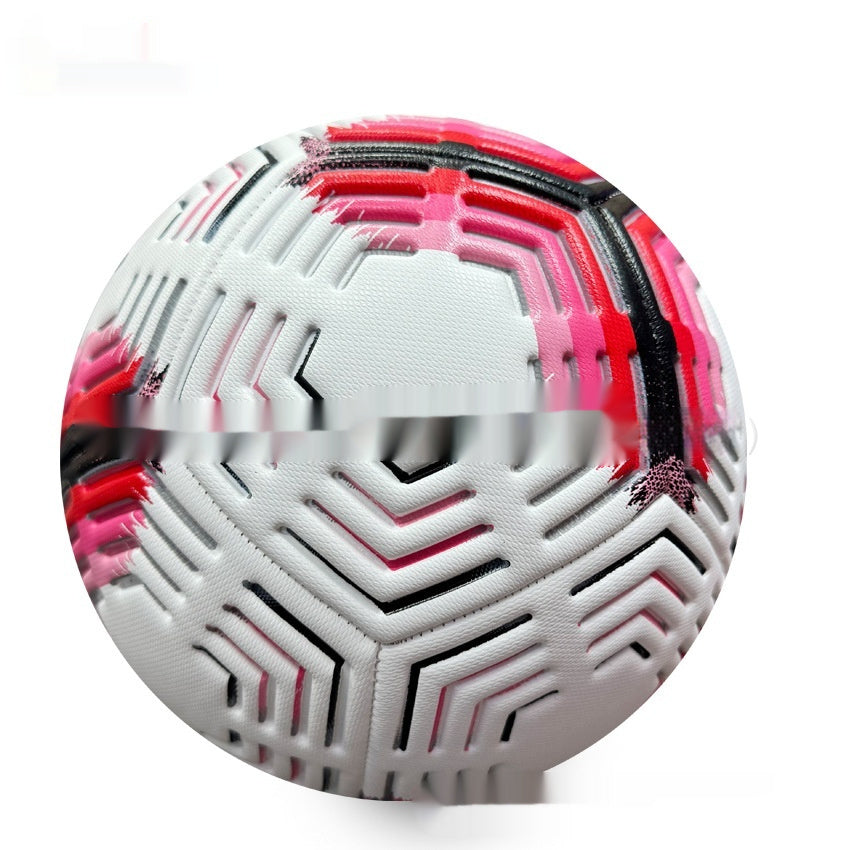 No. 5 Durable PVC Soccer Ball with Machine-Seamed Competition Design