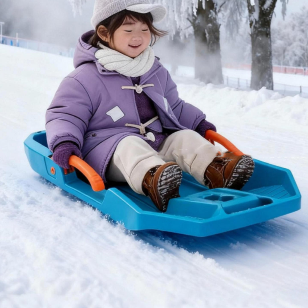 Winter Snow Gliding Toys Set with Sleds, Skis, and Sandboards