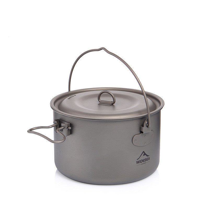 Ultra-Light Foldable Cookware Set for Outdoor Camping and Hiking