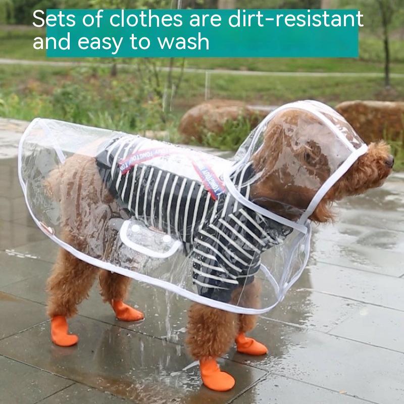 Waterproof Raincoat for Small Pets