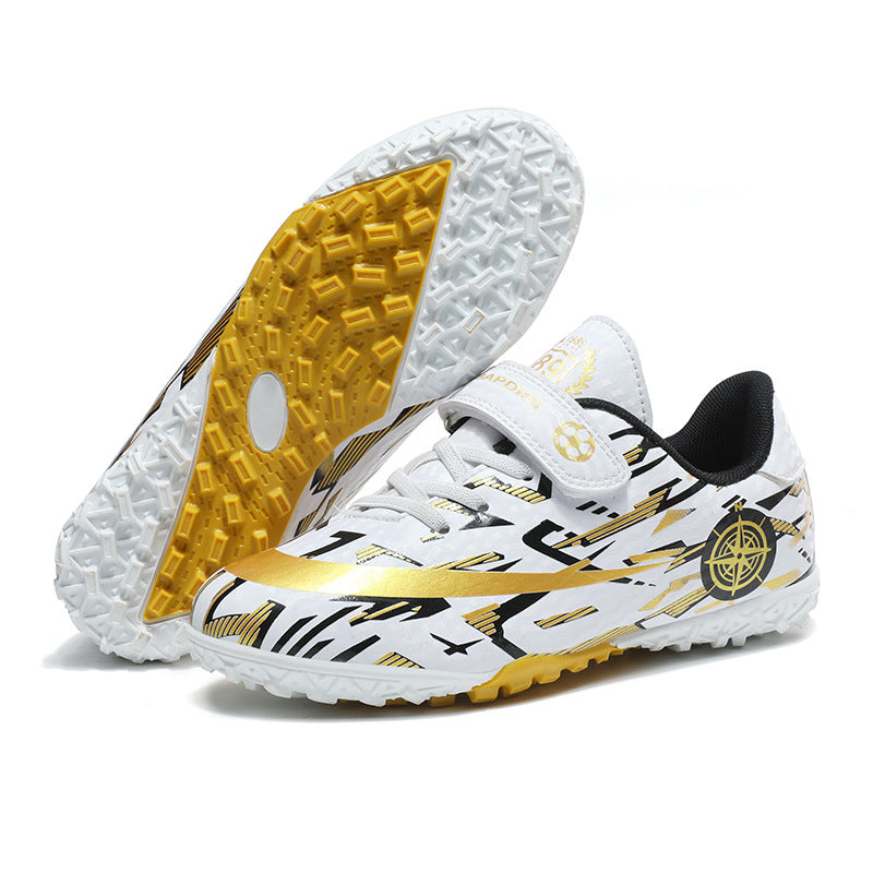Children’s Velcro Football Shoes with Spikes for Sports Activities
