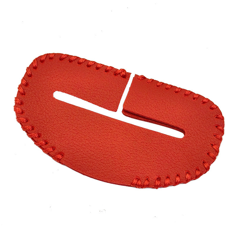 Car Seat Belt Bayonet Latch Protective Leather Cover