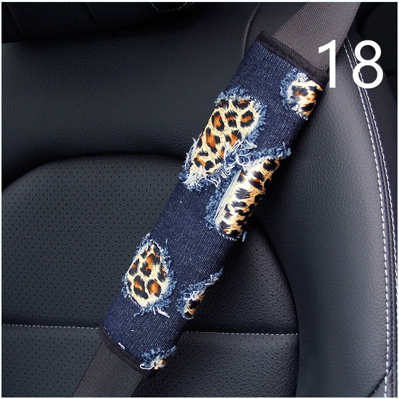 Ethnic Style Seat Belt Shoulder Cover For All Seasons