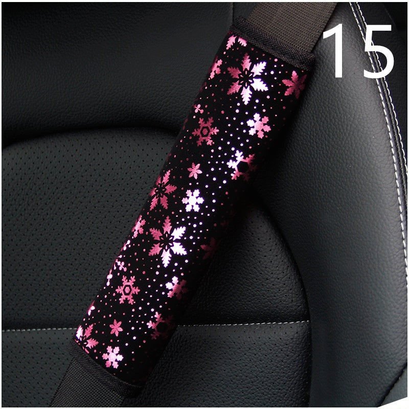 Ethnic Style Seat Belt Shoulder Cover For All Seasons