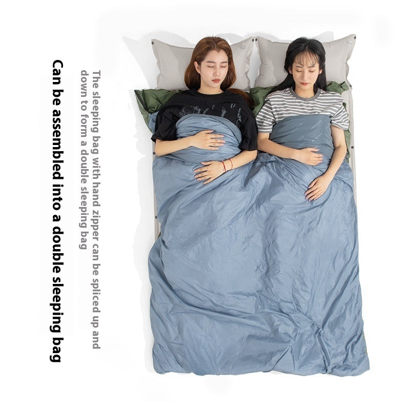 Summer Thin Envelope Sleeping Bag Outdoor Travel Portable Quilt