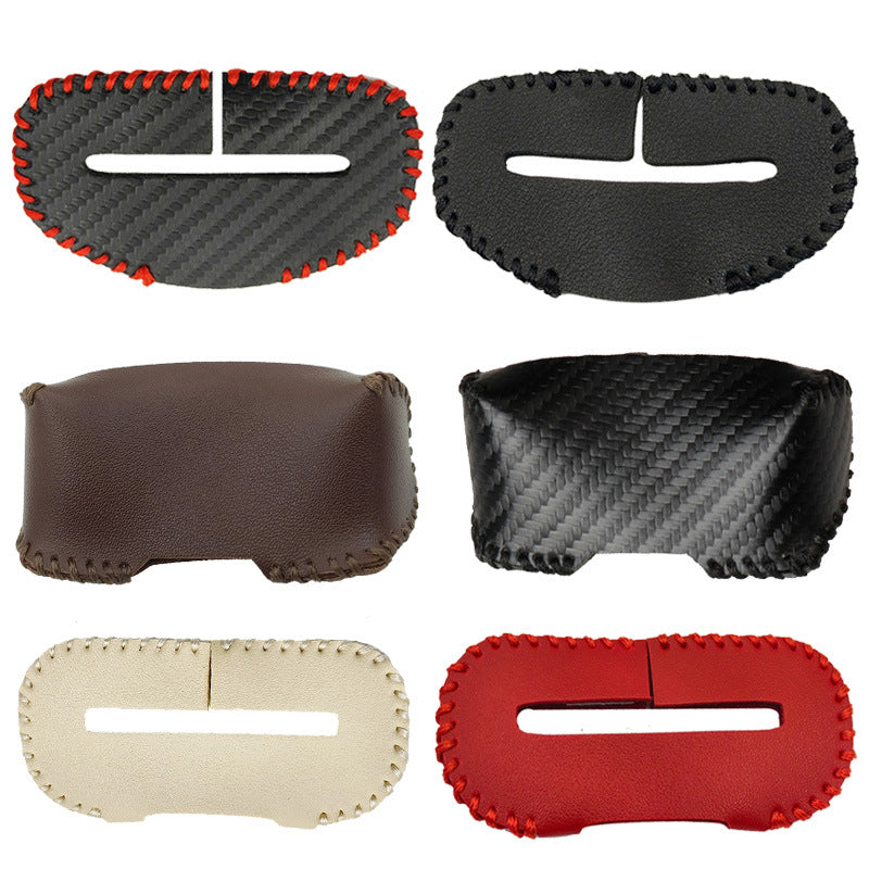 Car Seat Belt Bayonet Latch Protective Leather Cover