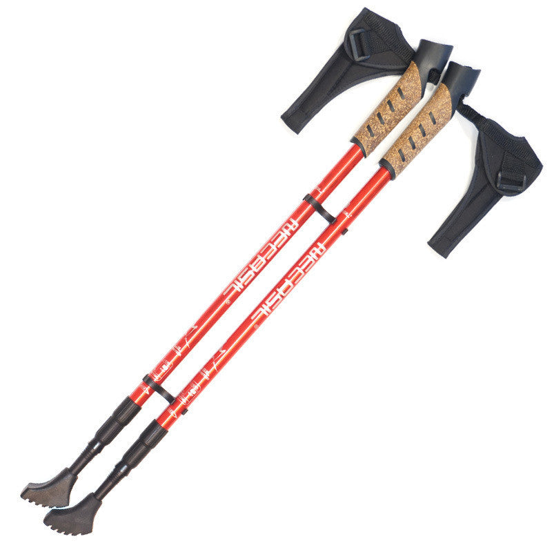 Nordic Walking Trekking Pole with Straight Handle for Hiking